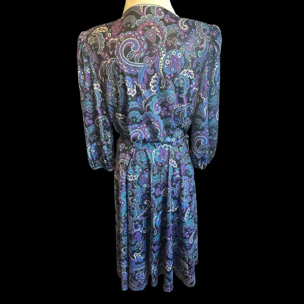 Vintage Whirlaway Paisley Dress